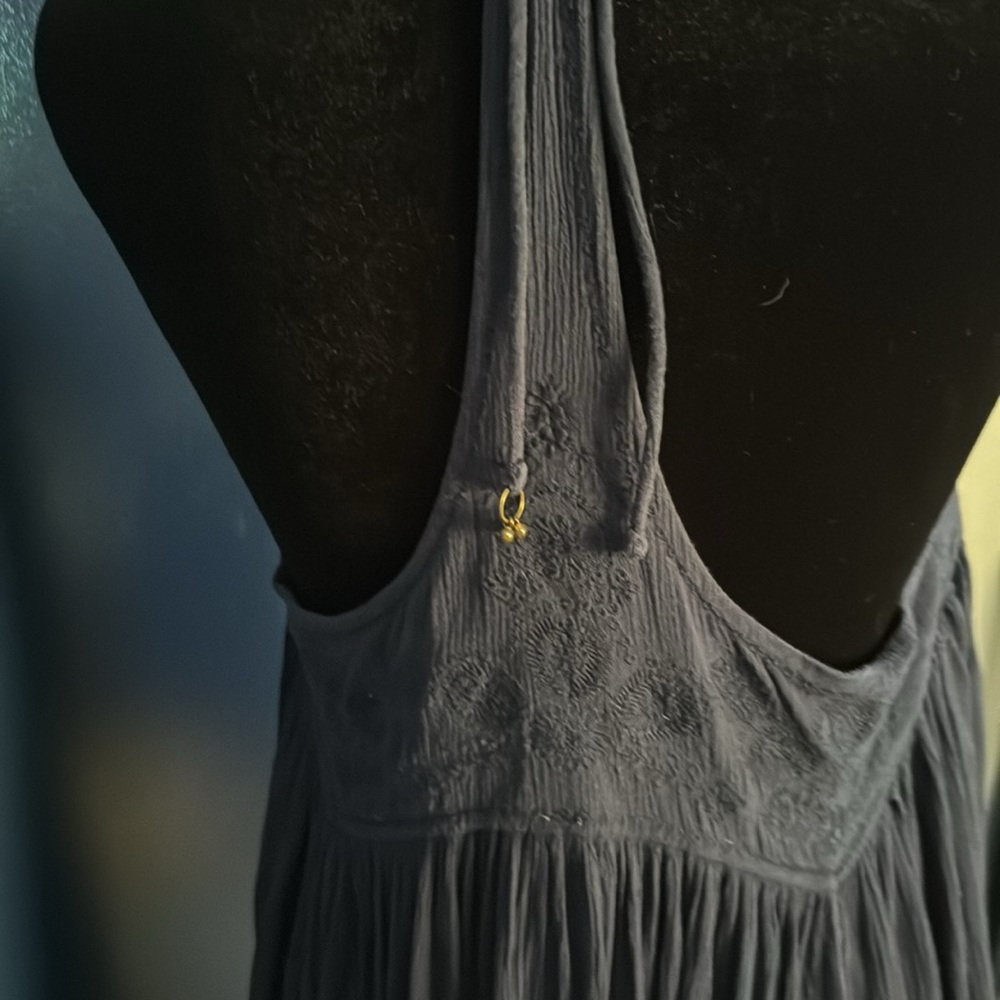 Navy Blue Flowy #maxi#freepeople